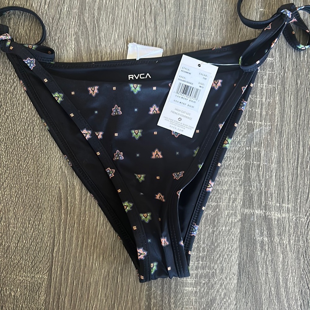 RVCA foulard French high cut leg French coverage
